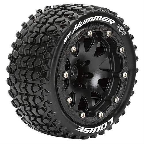 LOUISE RC ST-HUMMER 1/10 SOFT BEAD-LOCK/0 OFFSET HEX 12MM B